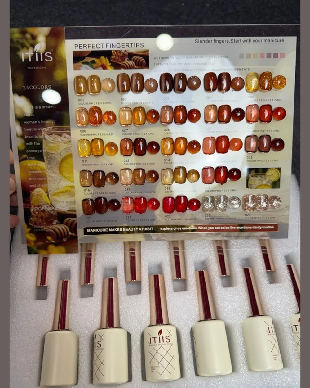 ITIIS Mercury kit: 24 pc + shadechart 15 ml bottles - Image 2