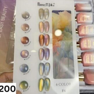 Perfectt 24 Cateye kit: 6 pc + shadechart, 15 ml bottles