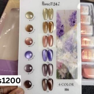Perfectt 24 Cateye kit: 6 pc + shadechart, 15 ml bottles