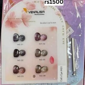 Venalisa Cateye kit: 6 pc + shadechart, 15 ml bottles