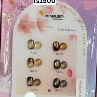 Venalisa Cateye kit: 6 pc + shadechart, 15 ml bottles
