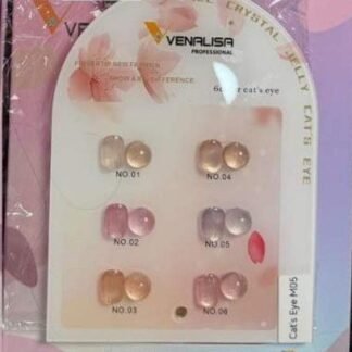 Venalisa Cateye kit: 6 pc + shadechart, 15 ml bottles