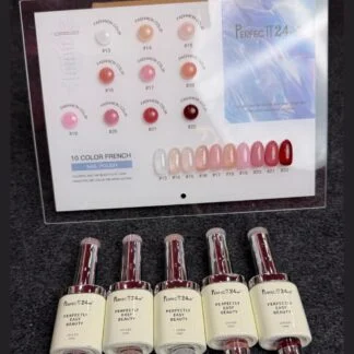 Perfectt 24 french kit: 10 pc + shadechart 15 ml bottles – SNX Nails