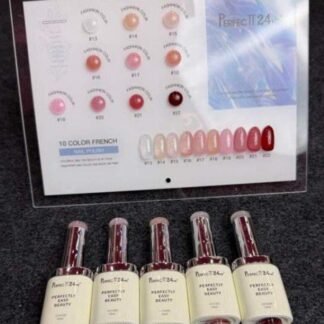 Perfectt 24 french kit: 10 pc + shadechart, 15 ml bottles