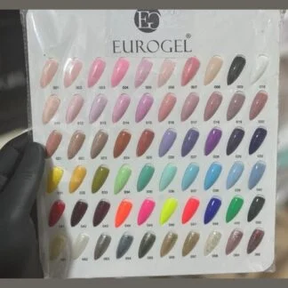 Eurogel Kit: 60 + 5 shades 7.5 ml bottles