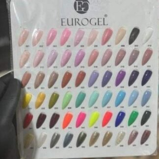 Eurogel Kit: 60 + 5 shades , 7.5 ml bottles