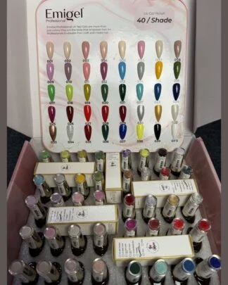 EMIGEL Kit: 40 + 5 shades 7.5 ml bottles – SNX Nails
