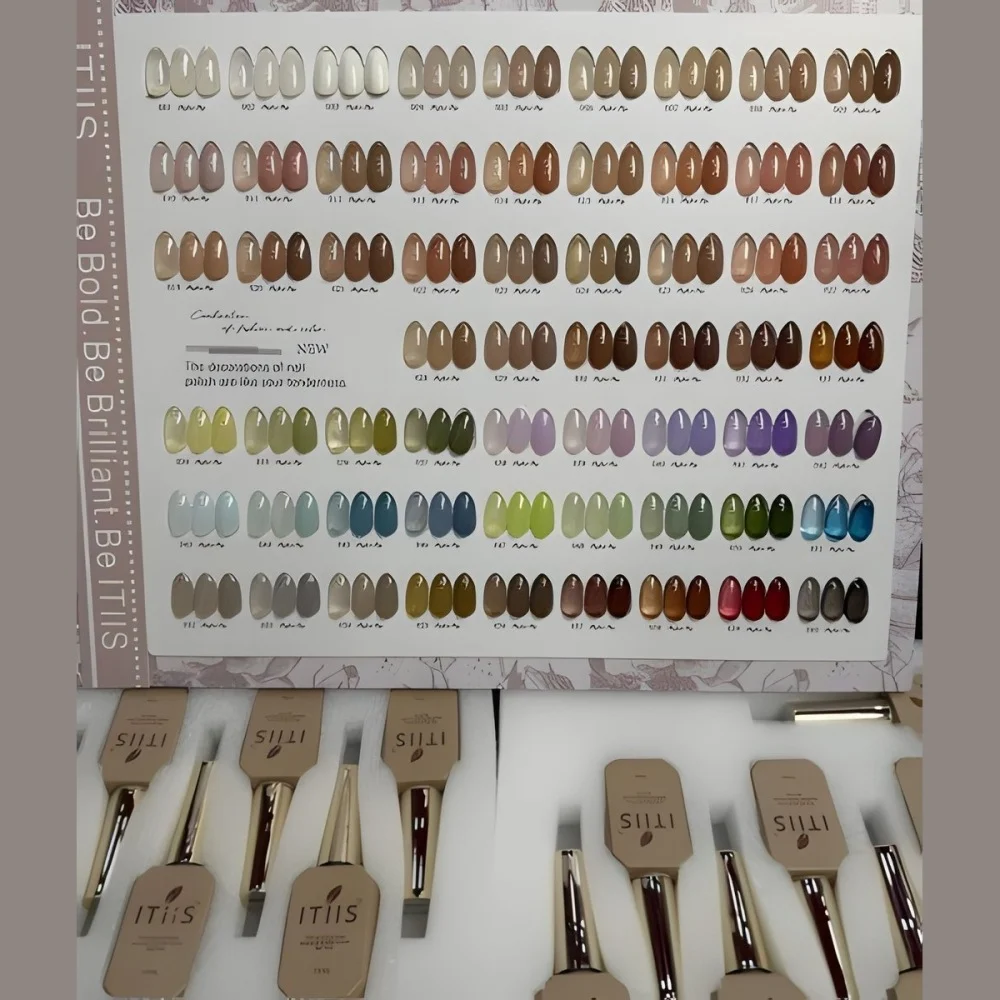 ITIIS french kit: 60 pc + shadechart 15 ml bottles - Image 2
