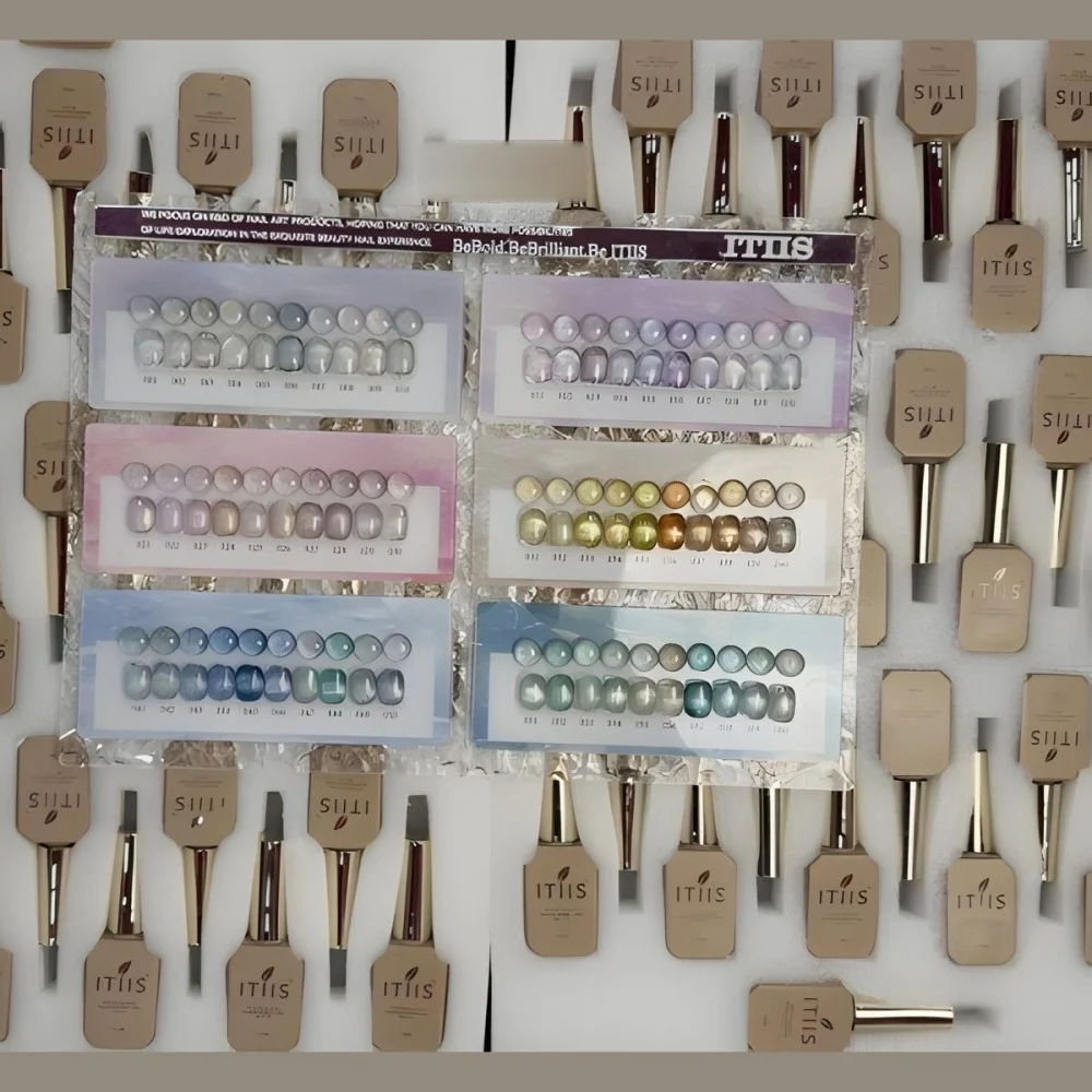 ITIIS Cateye kit: 60 pc + shadechart 15 ml bottles - Image 2