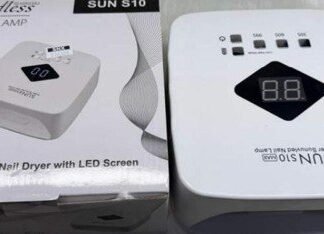 Cordless SUN S10 UV/LED Lamp