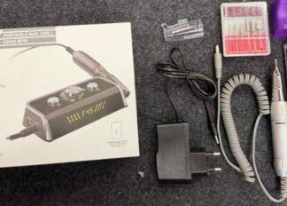 D7 Portable Nail Drill Machine (45000 RPM)