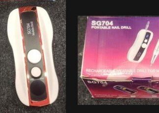 D11 SG704 Portable Nail Drill 45000 RPM
