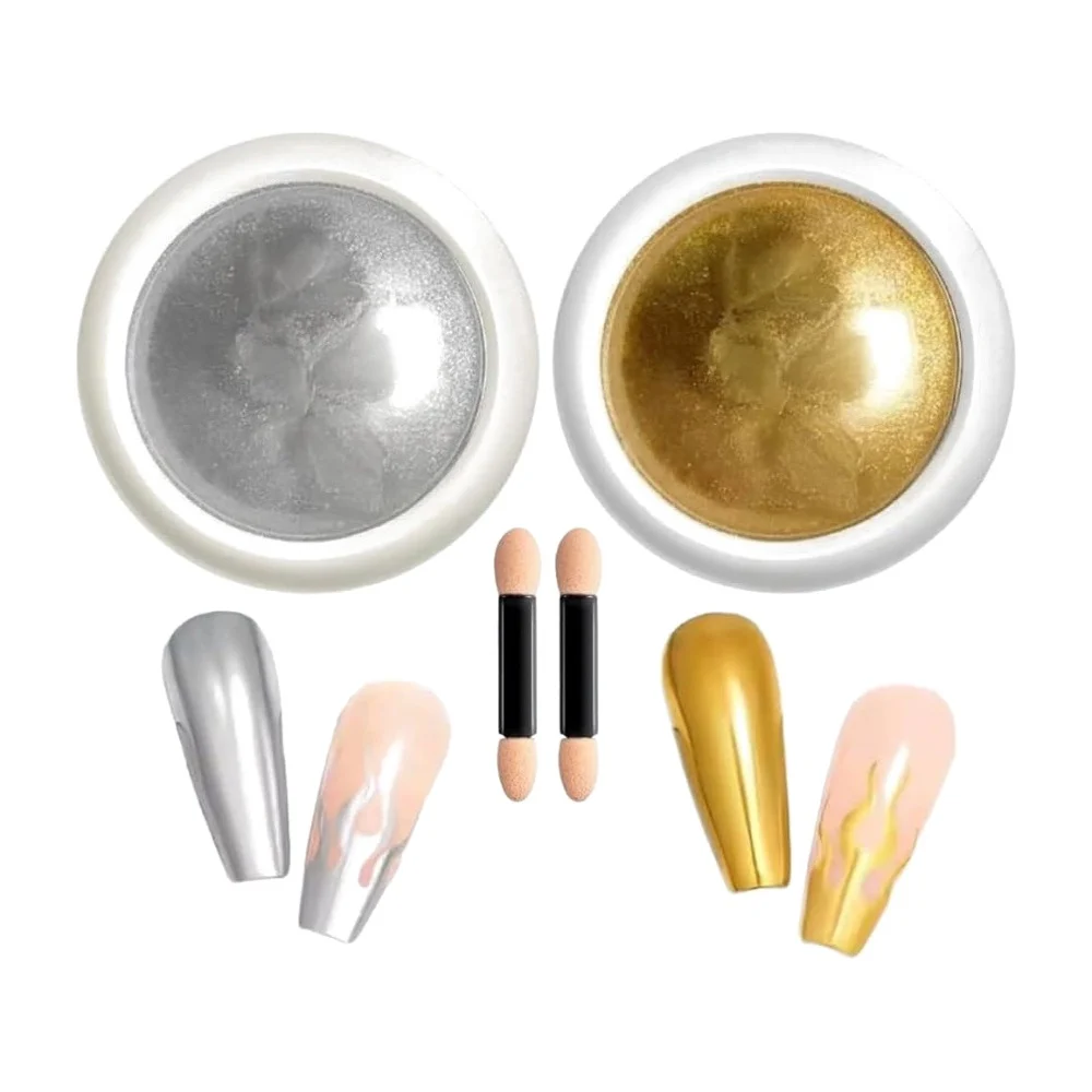 M&Co Mirror Chrome Powder – SNX Nails