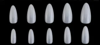 Natural Almond Nail Tips (500 pcs)