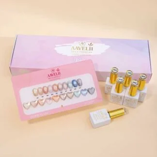 Aavelii Cateye Gel Polish Kit - Starry Flash