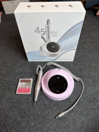 Rechargeable Nail Drill Polisher 45000 RPM (Model XZMUV-M12)