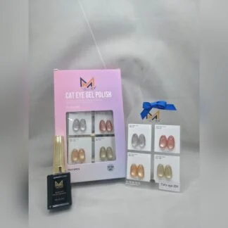 Mcmee Cat's Eye Gel Polish Set Z01 4 pcs 15 ml