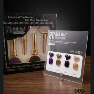 Bolt Bee Gel Polish Kit 4 pc – Purple and Brown Set – SNX Nails