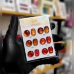 Oveiliy Cateye kit 6 pc + shadechart Orange Red Set #07-#12 – SNX Nails