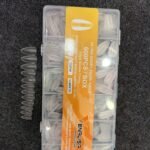 Venalisa Ultra Short False Nails 600 pcs – Clear (Medium Almond, VL-78C) – SNX Nails